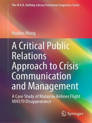 cover image of A Critical Public Relations Approach to Crisis Communication and Management